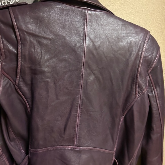 Amaryllis Soft Leather Moto Jacket - Picture 7 of 8